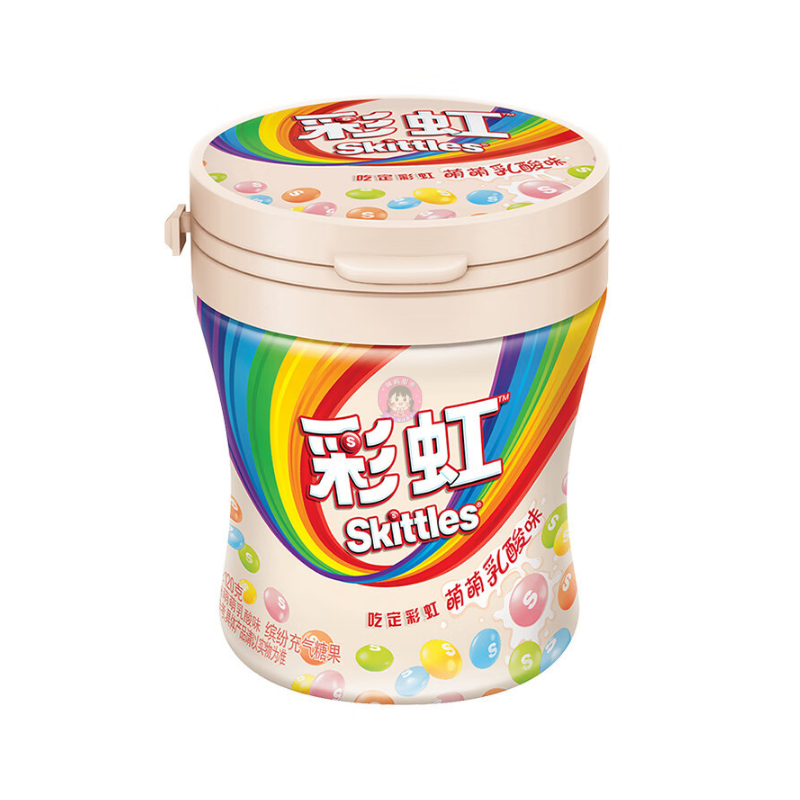 Skittles Yogurt with Assorted Fruit Flavour 120g 彩虹软糖乳酸果味