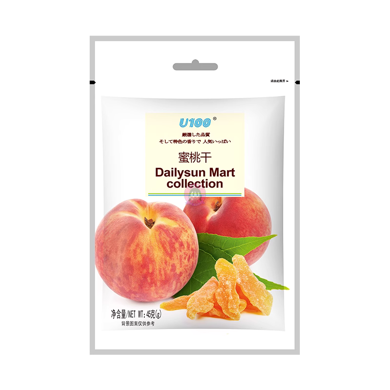 U100 Dried Peach 45g 蜜桃干