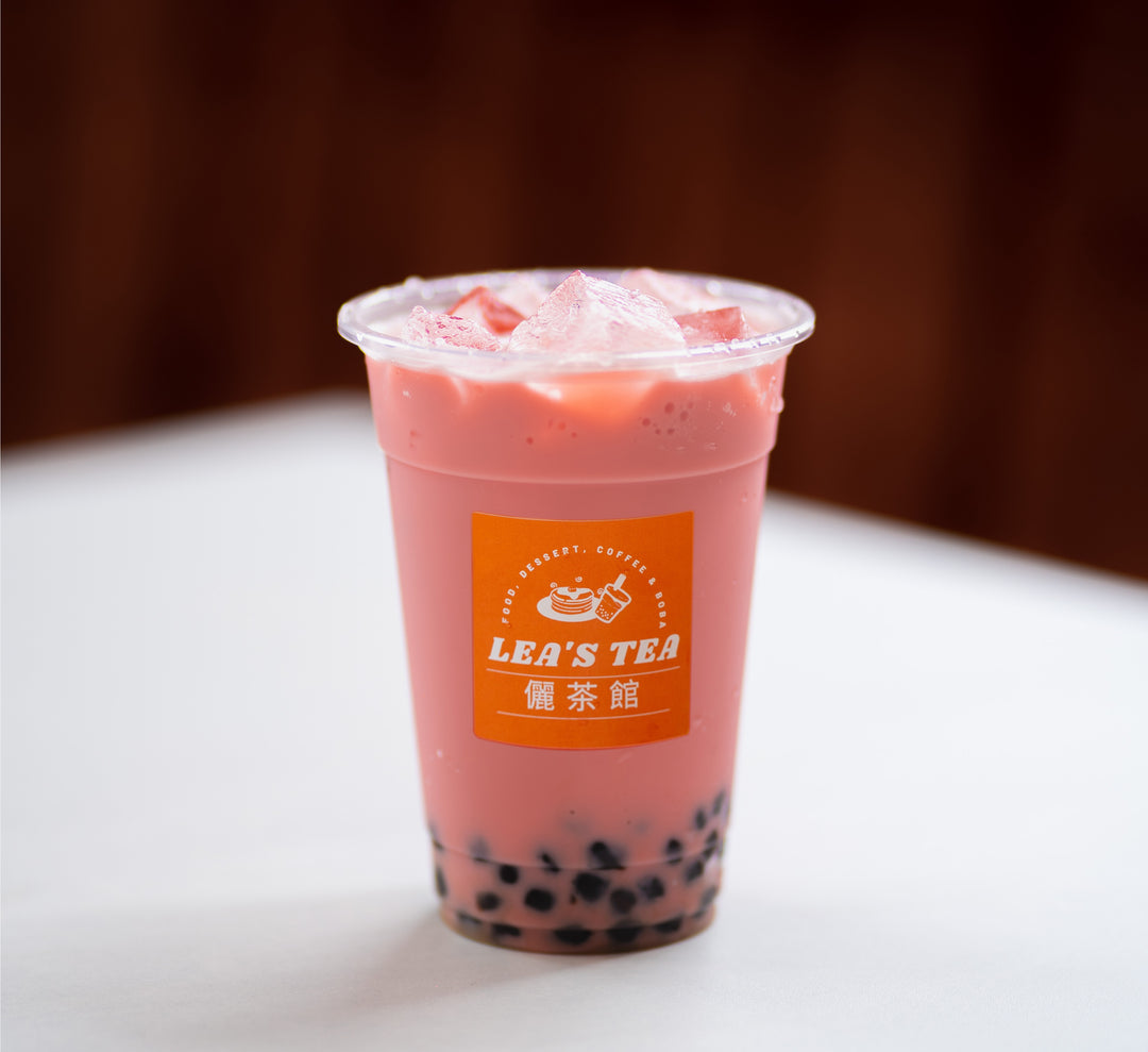 西瓜珍珠奶茶 Watermelon Bubble Tea