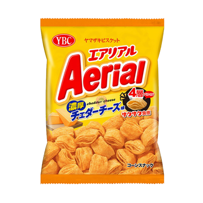YBC Aerial Four Layer Crisps Cheddar Cheese Flavour 65g