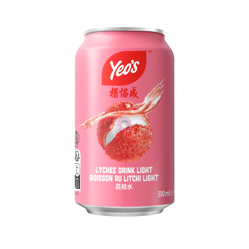 Yeo's Lychee Drink 300ml 杨协成清香荔枝水