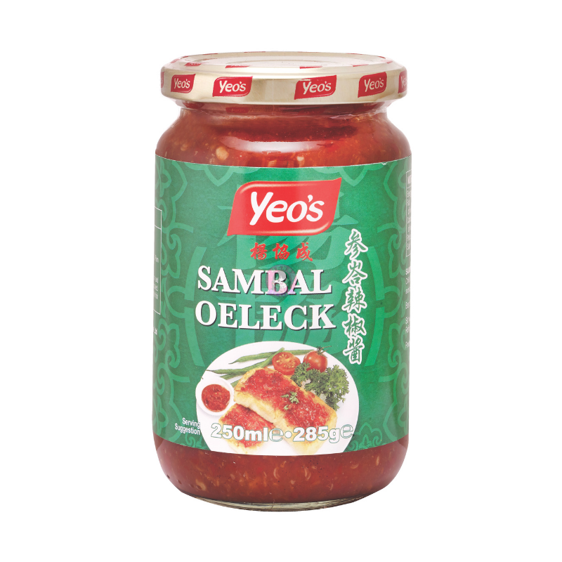 Yeo's Sambal Oelek 250ml 杨协成參峇辣椒醬