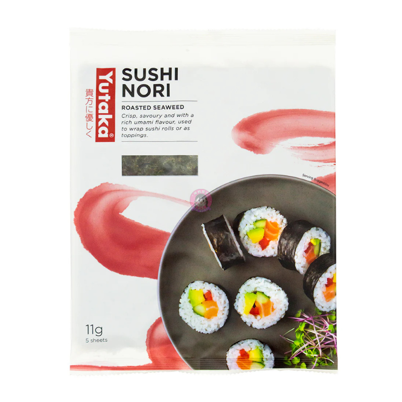 Yutaka Roasted Seaweed Sushi Nori 5pcs 11g