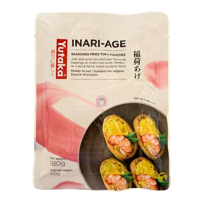 Yutaka Seasoned Soybean Curd Sushi Pocket 10pcs