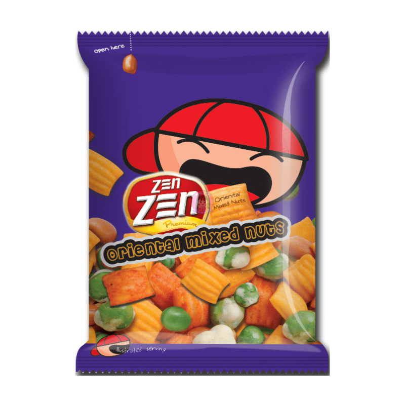 Zen Zen Oriental Mixed Nuts 120g 缤纷杂锦豆