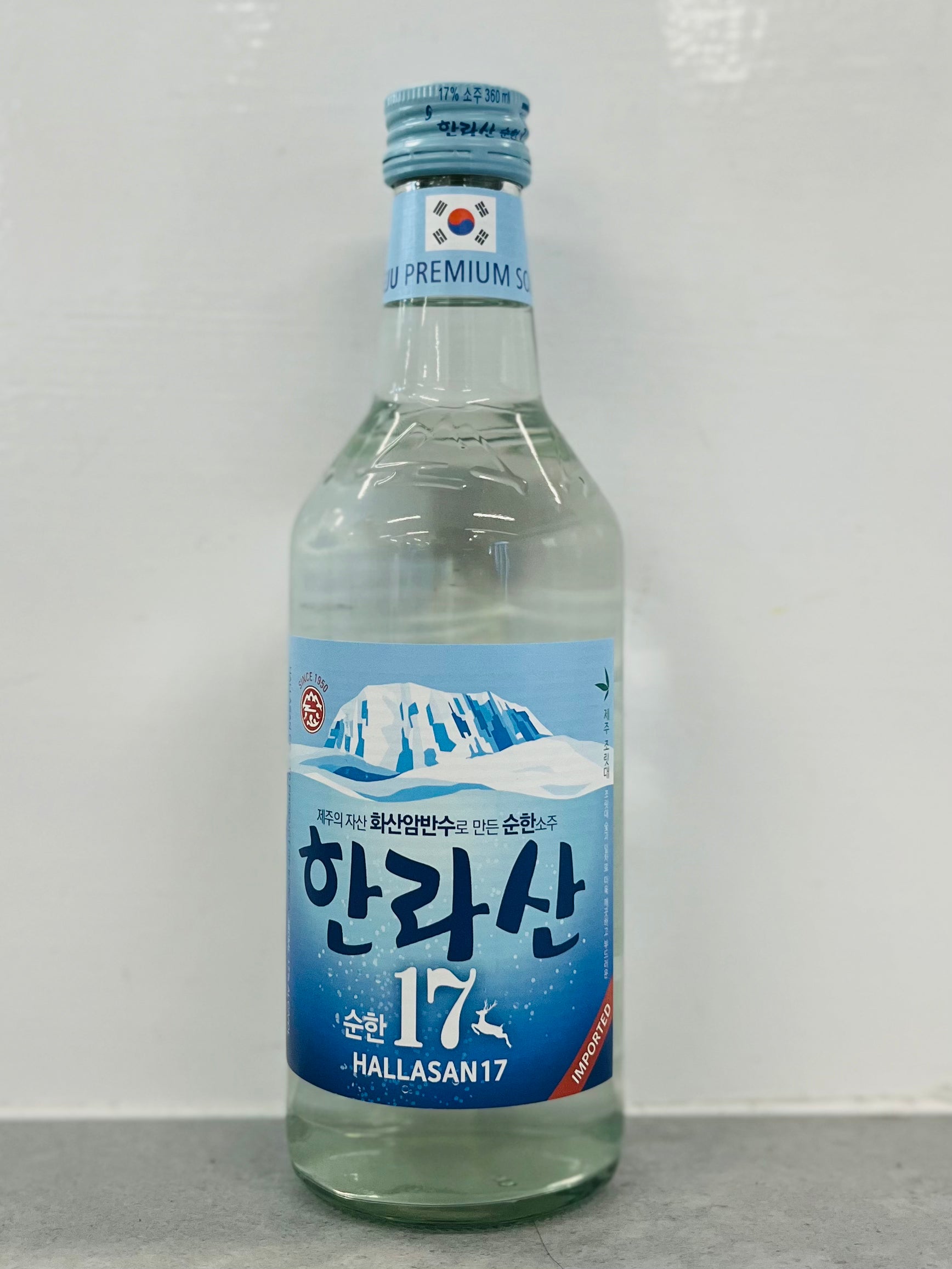 Spiritueux de Corée du Sud Hallasan Soju 360ML 21% [Hanlasan]– ACEMARTmall  PARIS