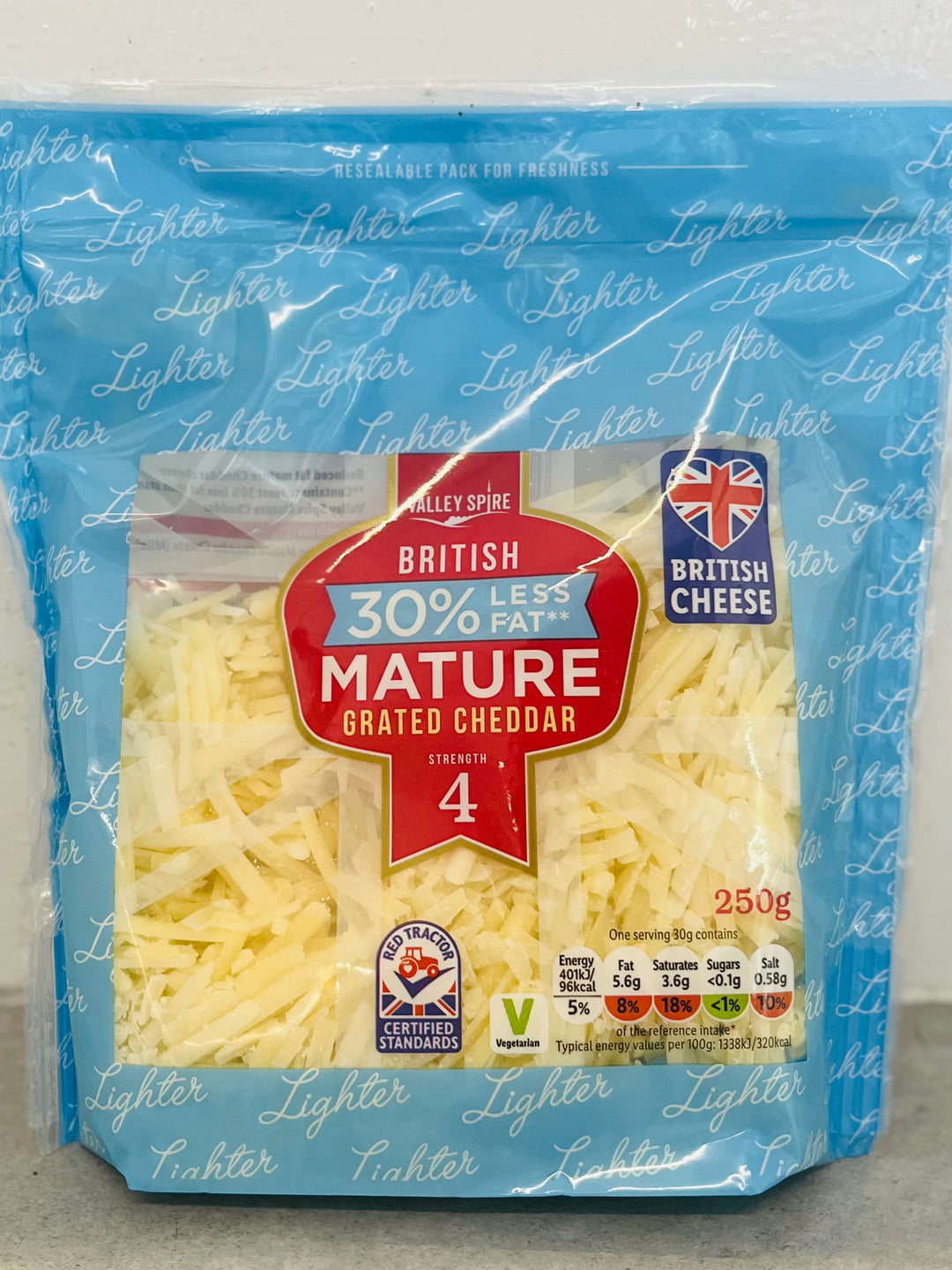 Valley Spire Mature Grated Cheddar Cheese