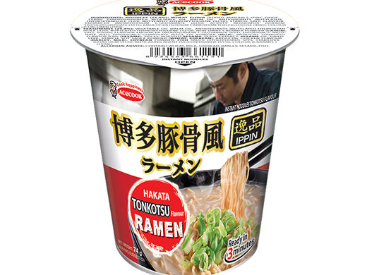 Acecook Ippin noodle Tonkotsu Flavour Cup 74g