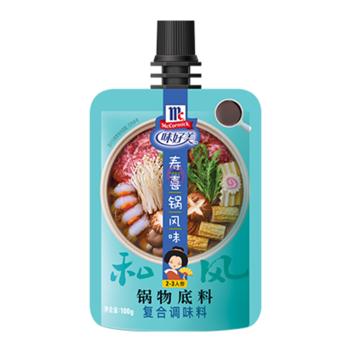 味好美寿喜锅火锅底料100g MC Hotpot Base Japanese Style