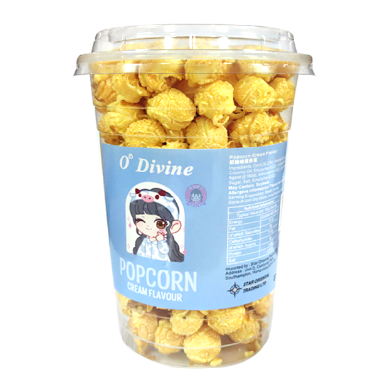 家之味爆米花奶油味128g O'Divine Popcorn Butter Flavour