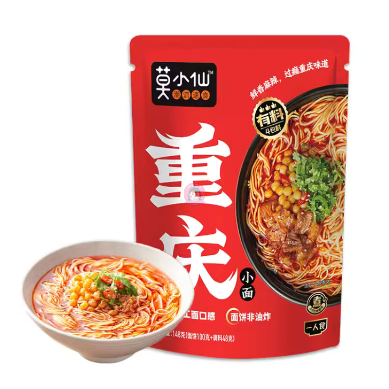 莫小仙重庆小面148g MXX Noodle Chongqing Flavour