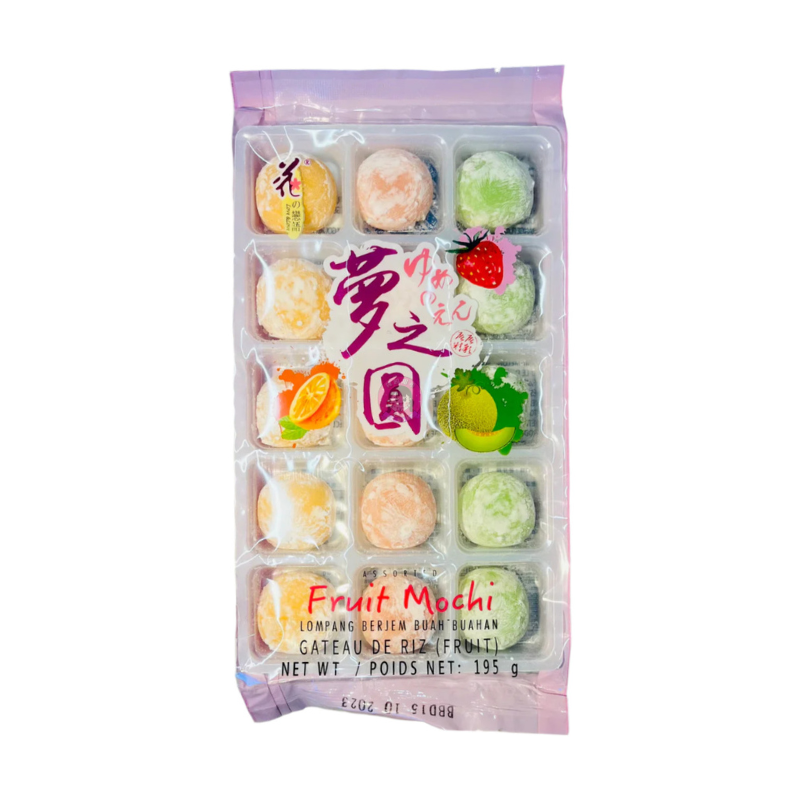 花之恋语梦之圆水果麻薯195g LF Mochi Assorted Fruit Flavour