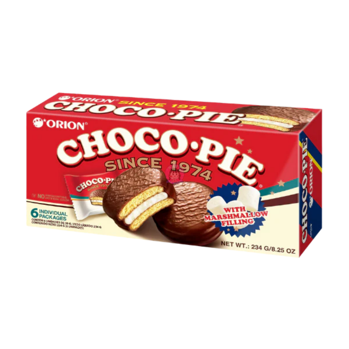 好丽友巧克力派原味204g ORION Choco Pie Original Flavour