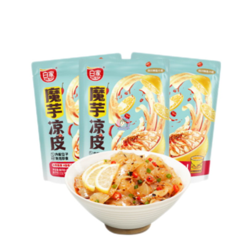 阿宽魔芋凉皮柠檬酸辣265g AK Konjac Noodle Lemon Sour & Hot Flavour