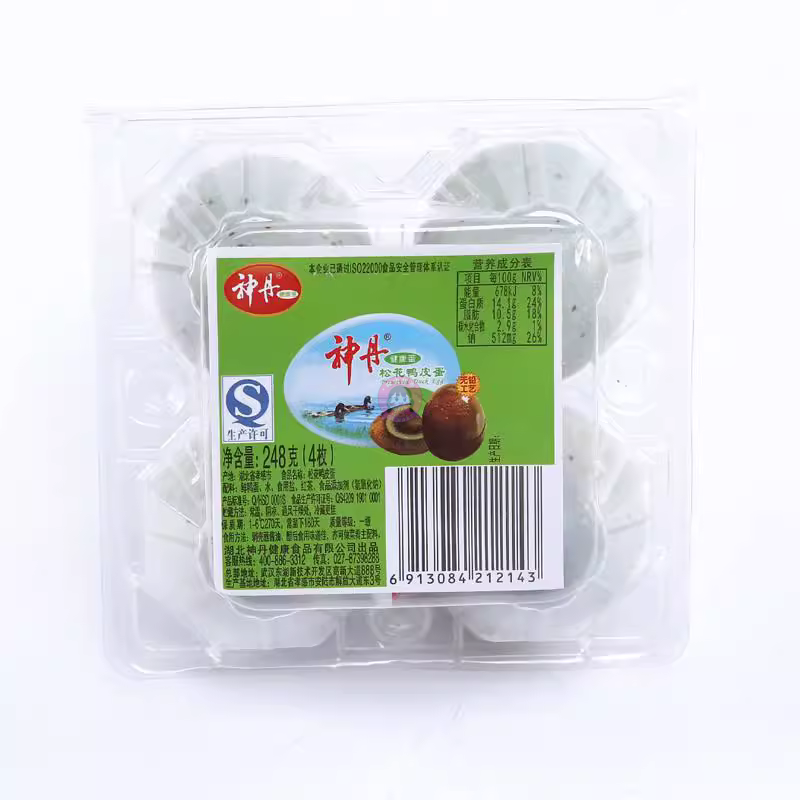 神丹皮蛋272g SD Duck Century Eggs
