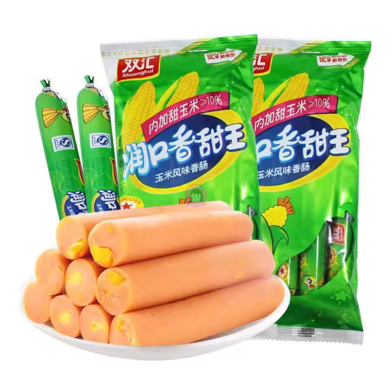 王中王玉米火腿肠9*30g WZW Chinese Sausage With Sweet Corn