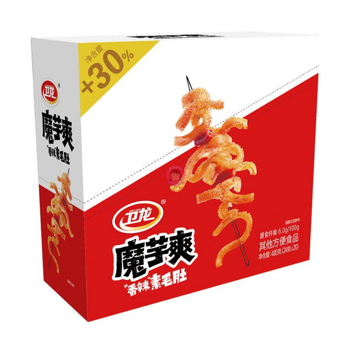 卫龙魔芋爽香辣味360g WL Konjac Strips Hot