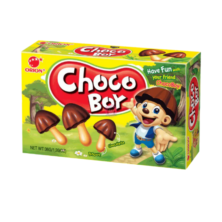 好丽友蘑古力36g Orion Choco Boy