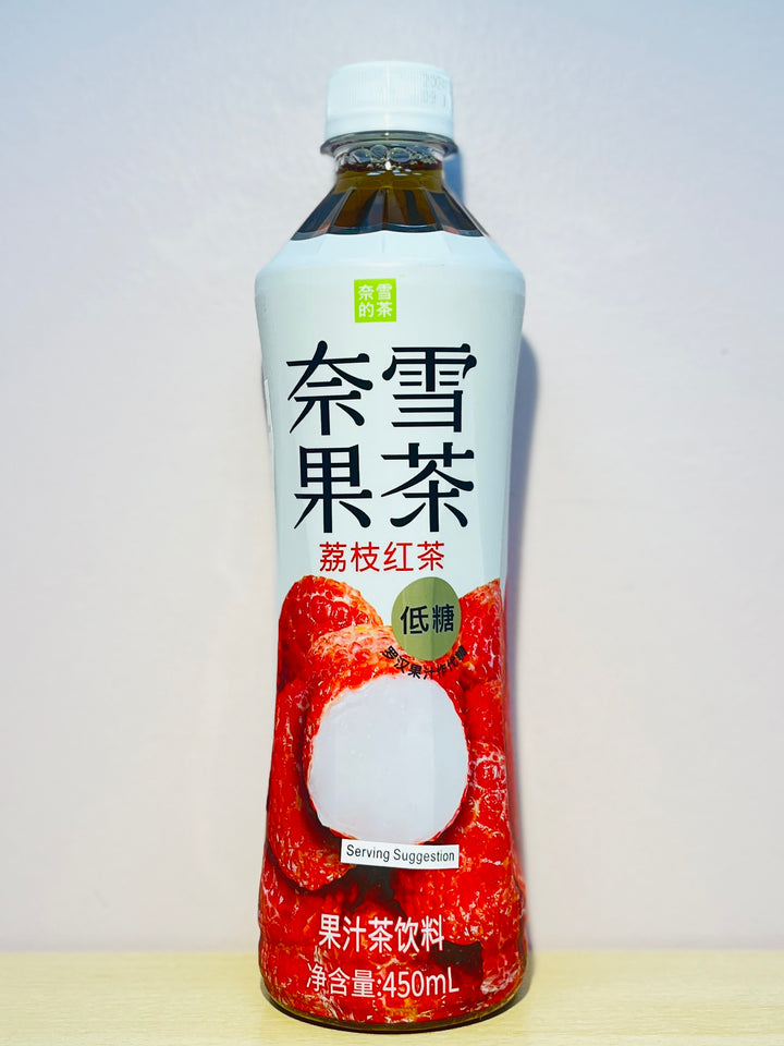 奈雪果茶荔枝红茶450ml NX Fruit Drinks Lychee Red Tea Flavour