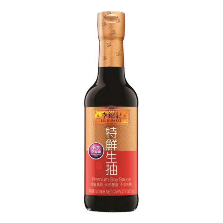 李锦记特级鲜味生抽500ml LEE KUM KEE Premium Light Soy Sauce