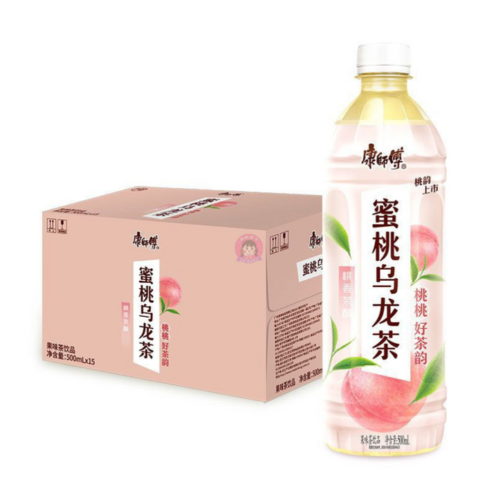 康师傅蜜桃乌龙茶500ml Master Kang Peach Oolong Tea