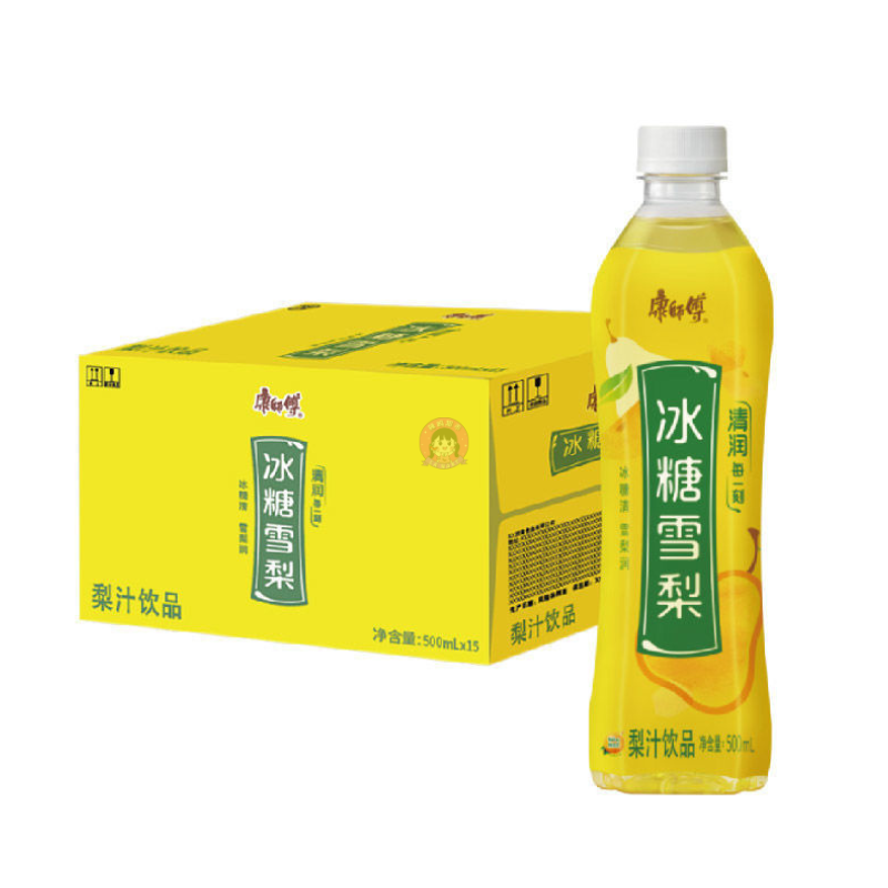 康师傅冰糖雪梨500ml Master Kang Pearl Drink Pear