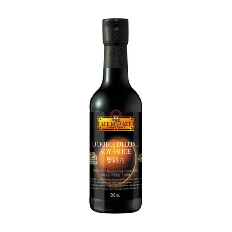 李锦记双璜生抽500ml Lee Kum Kee Double Delux Soy Sauce