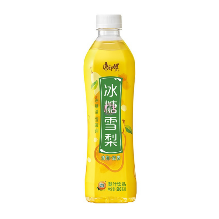 康师傅冰糖雪梨500ml Master Kang Pearl Drink Pear