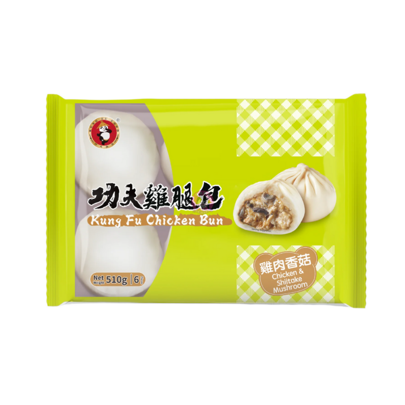 功夫香菇鸡腿包510g Kung Fu Shiitake Mushroom and Chicken Bun
