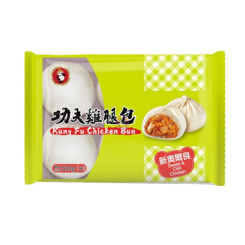 功夫新奥尔良鸡腿包510g Kung Fu Sweet and Chilli Chicken Bun