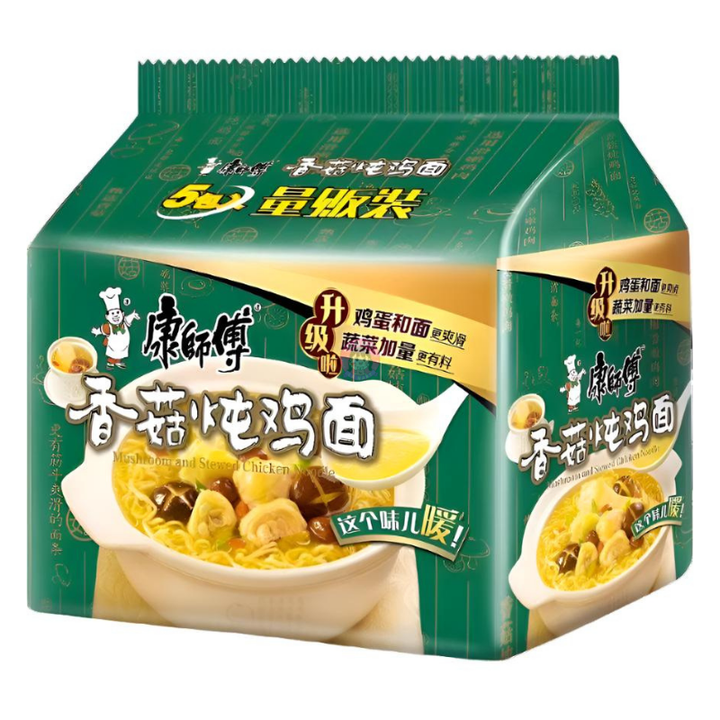 康师傅香菇炖鸡5pcks MK Mushroom and Stewed Chicken