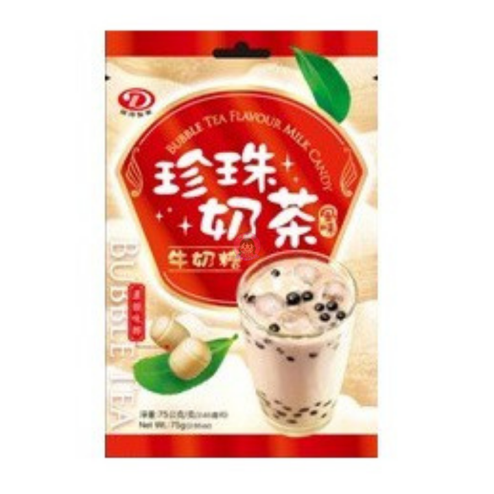 绿得珍珠奶茶糖75g GC Bubble Tea Flavour Candy
