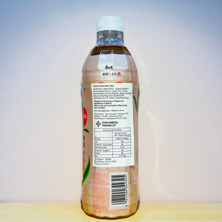 康师傅蜜桃乌龙茶500ml Master Kang Peach Oolong Tea