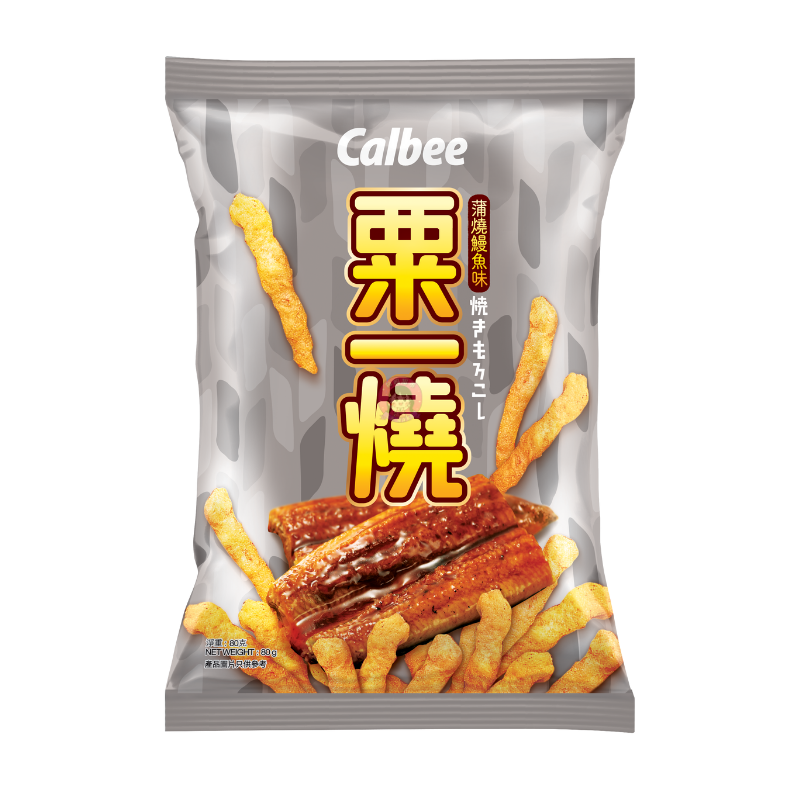 卡乐比粟一烧蒲烧鳗鱼80g Calbee Grill A Corn Eel Kabayaki Flavour