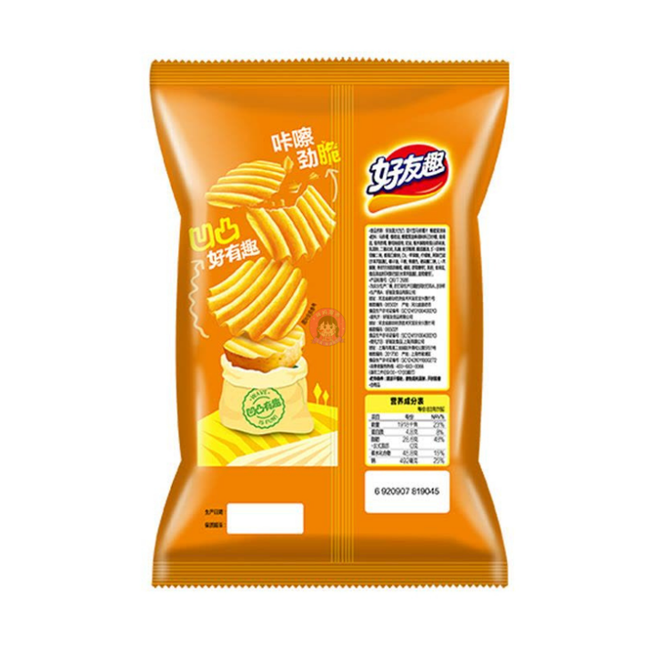 好丽友好友趣加勒比烤翅味83g Orion Potato Chips Grilled Wing