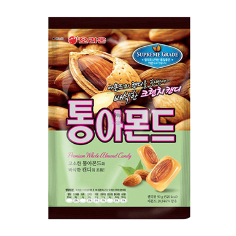 好丽友杏仁糖果90g Orion Whole Almond Candy