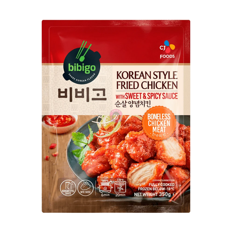 Bibigo Korean Stye Fried Chicken Sweet & Spicy 350g
