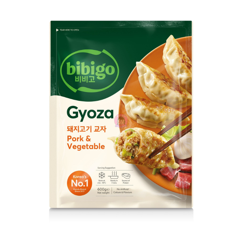 Bibigo Pork & Veggie Gyoza Dumplings 600g