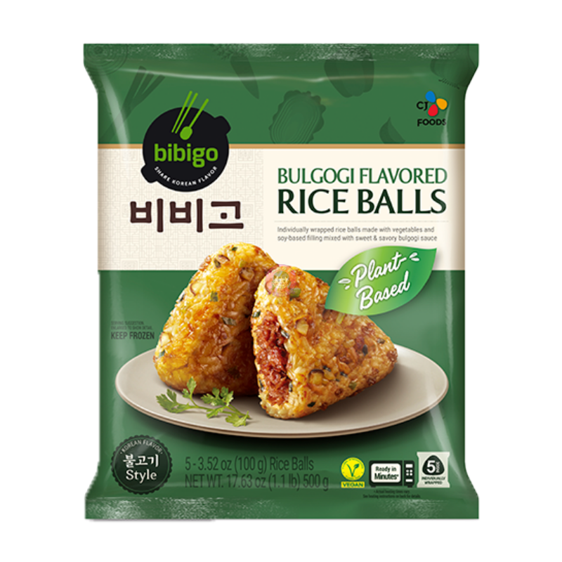 Bibigo Rice Ball Bulgogi 500g