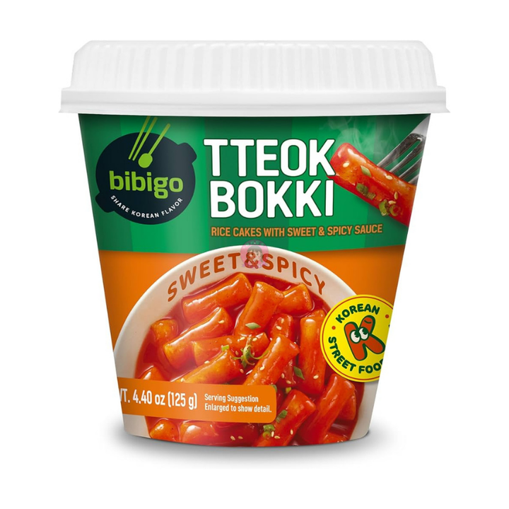 Bibigo Topokki Cup Sweet & Spicy Flavour 125g
