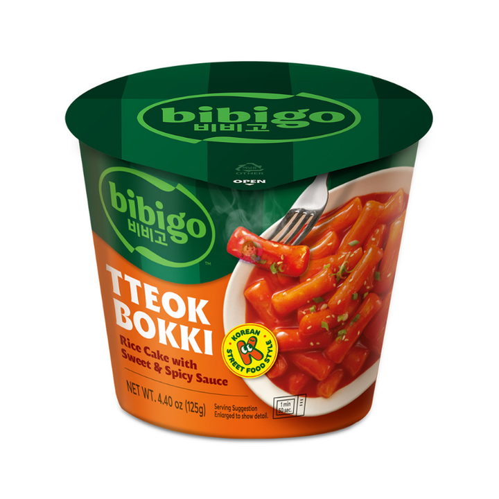 Bibigo Topokki Cup Sweet & Spicy Flavour 125g