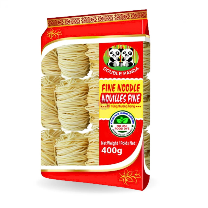 Double Panda Fine Noodle Mi Soi Nho 400g