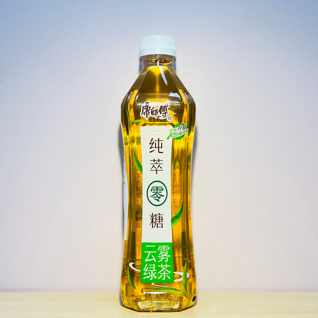 康师傅0糖云雾绿茶500ml Master Kang Green Tea Sugar Free