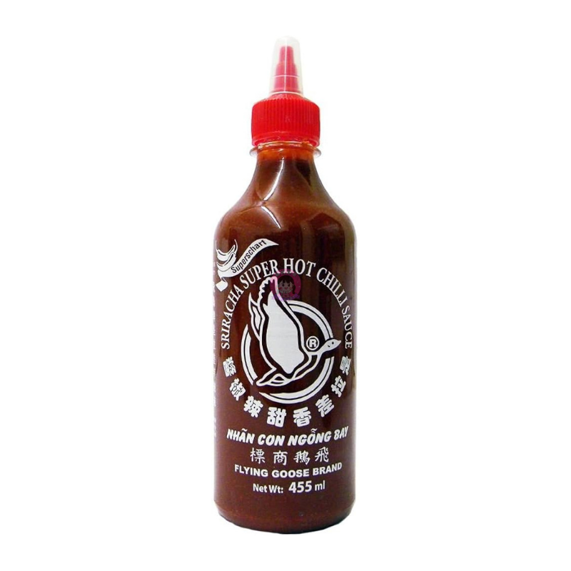 Flying Goose Sriracha Chilli Sauce Super hot 455ml 飞鹅牌是拉差甜辣酱加辣525g