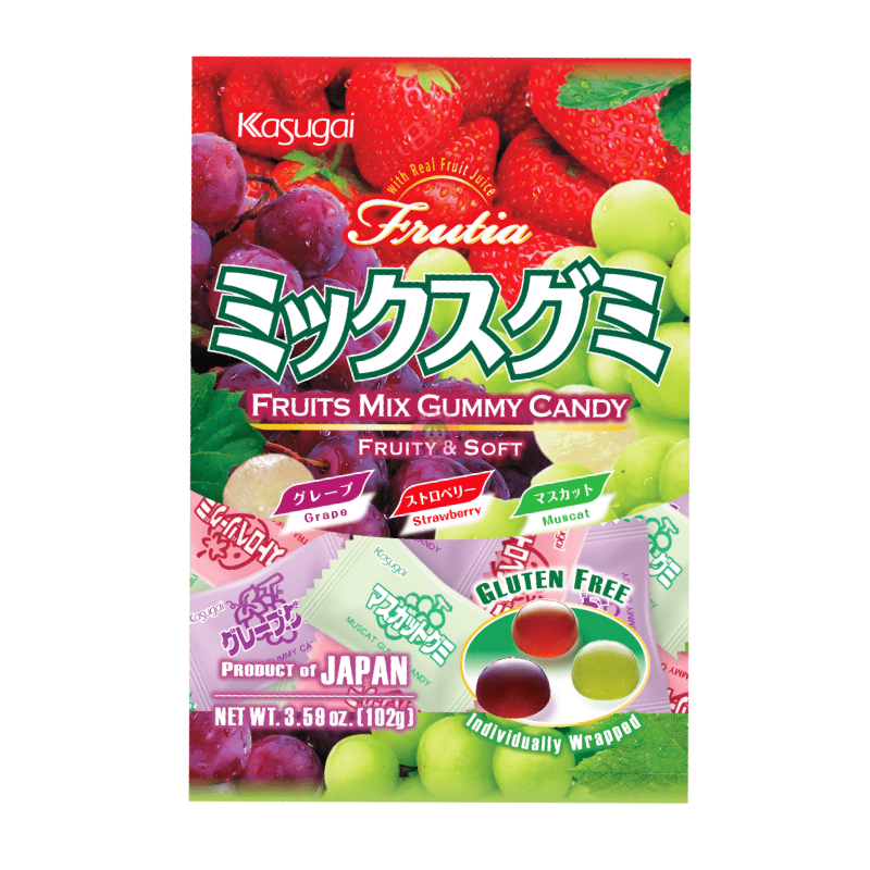 Frutia Assorted Fruit Soft Gummy 102g