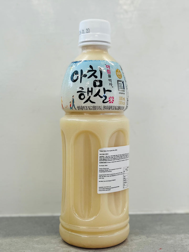 Woong Jin Sun shine in the Morning Rice Milk Drinks 500ml 韩国米奶
