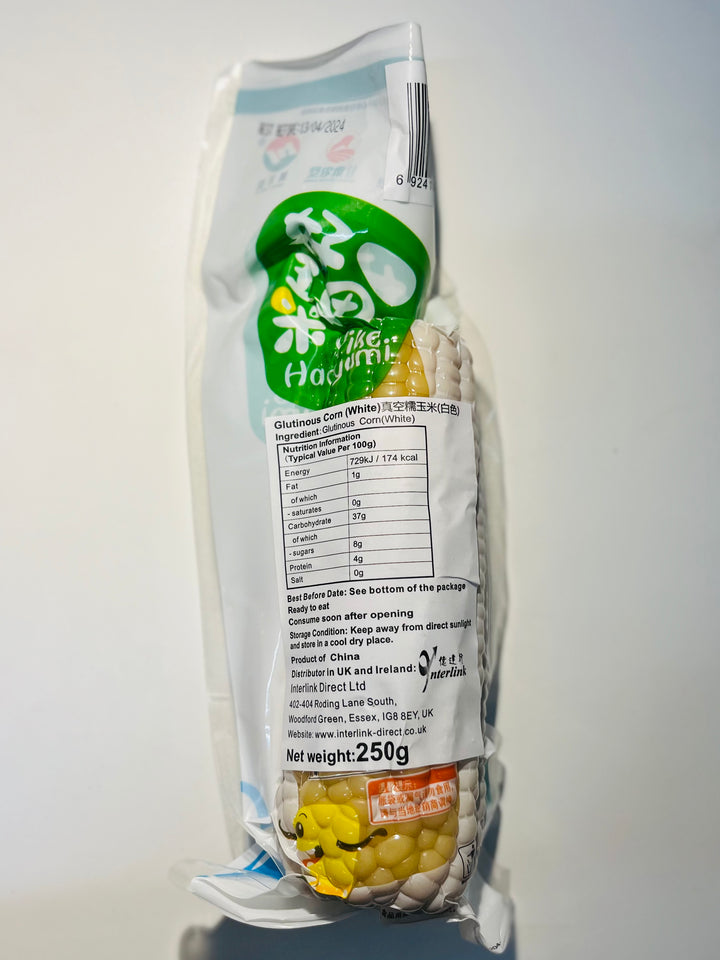黄羊河真空糯玉米白250g HYH Glutinous Corn White