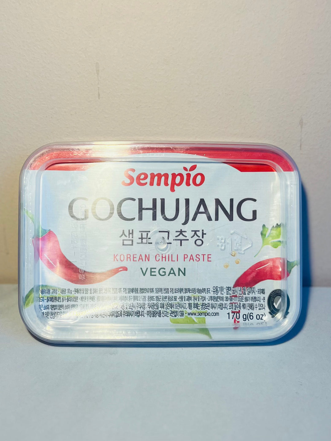 Sempio Gochujang Red Pepper Paste Vegan 170g 韩式素食辣椒酱