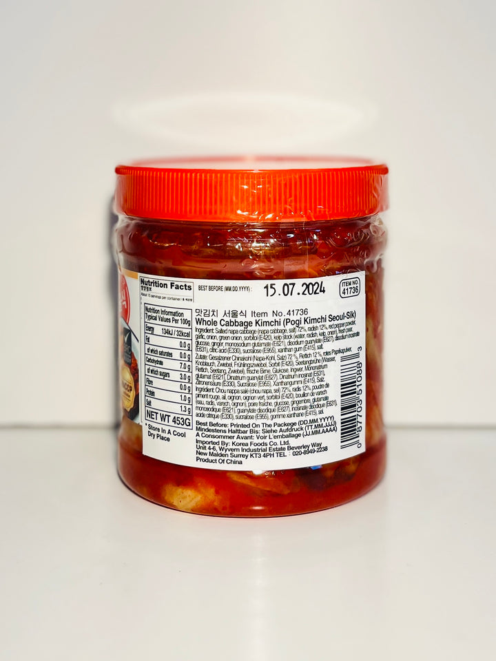 Surasang Cabbage Kimchi 453g