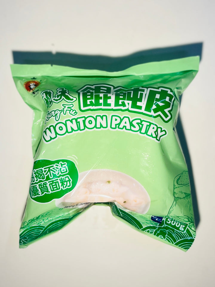 功夫馄饨皮500g Kung Fu Wonton Pastry